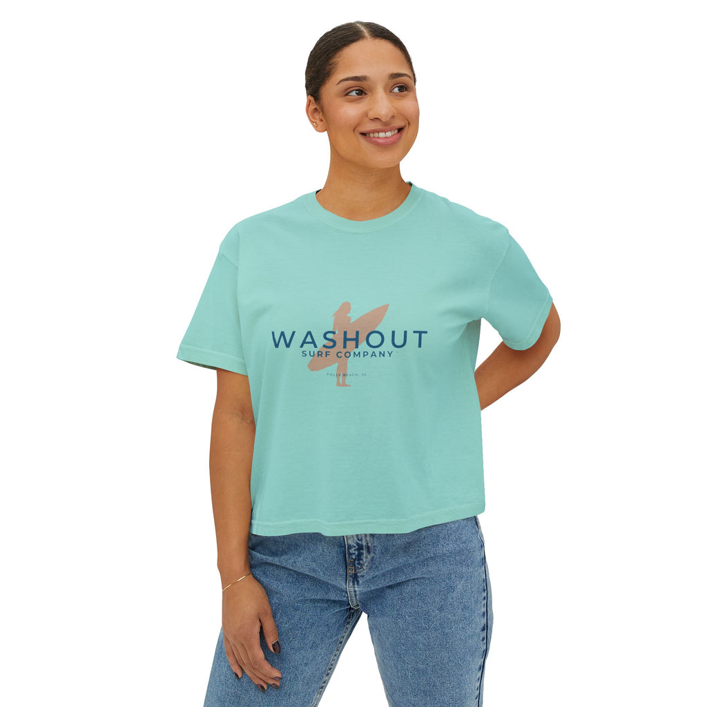 Washout Surf Company Wahine Boxy Tee