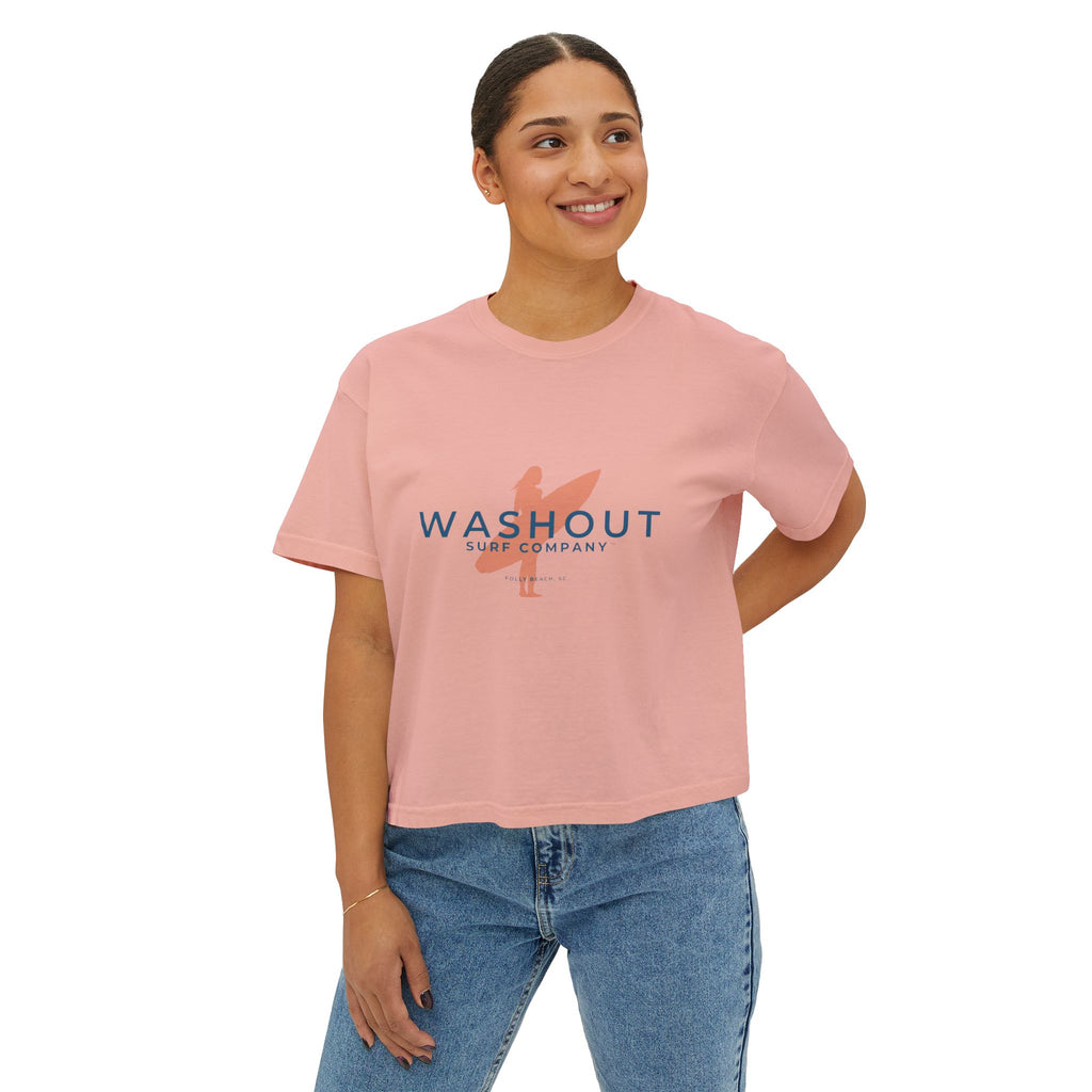 Washout Surf Company Wahine Boxy Tee