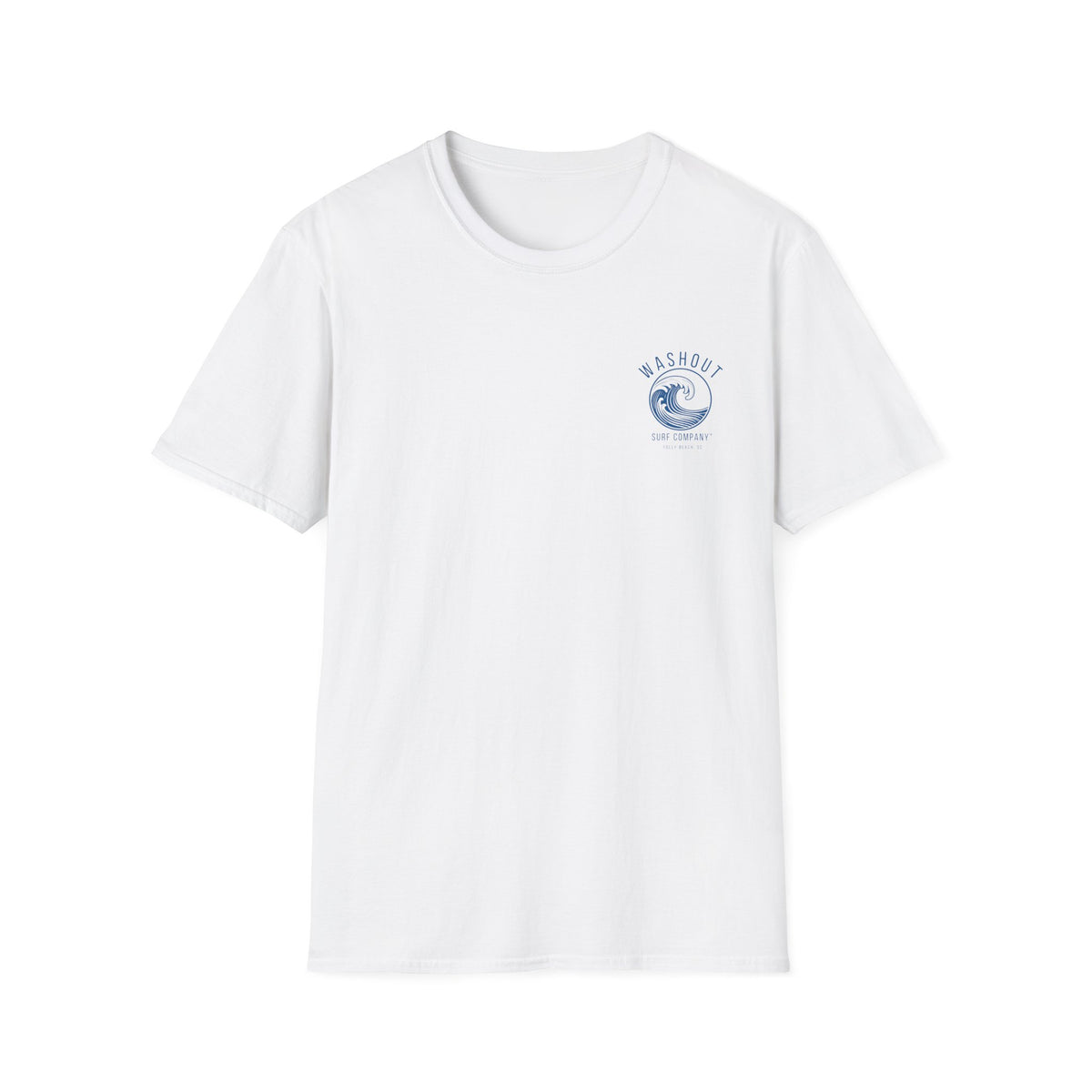Washout Surf Company Front and Back Logo Tee