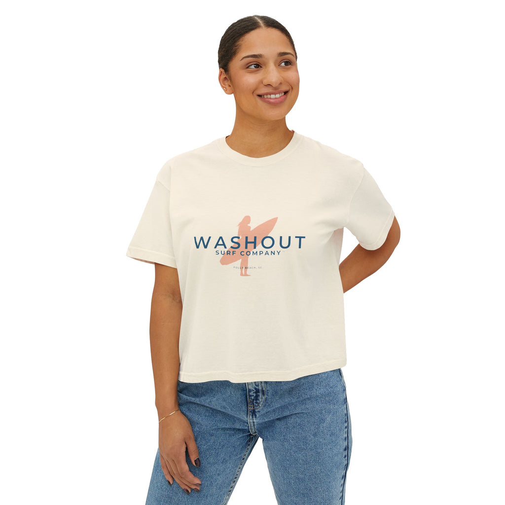 Washout Surf Company Wahine Boxy Tee