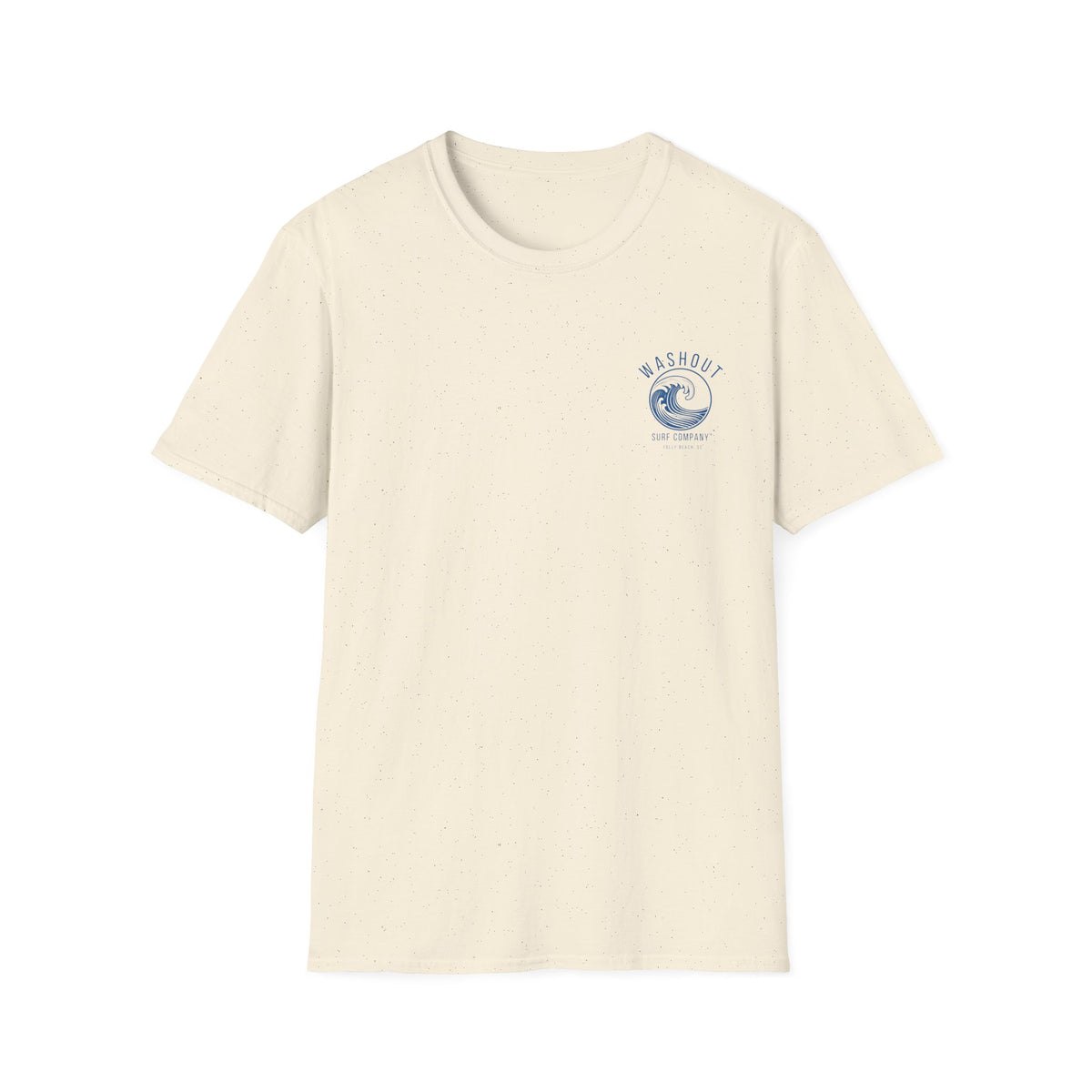 Washout Surf Company Front and Back Logo Tee